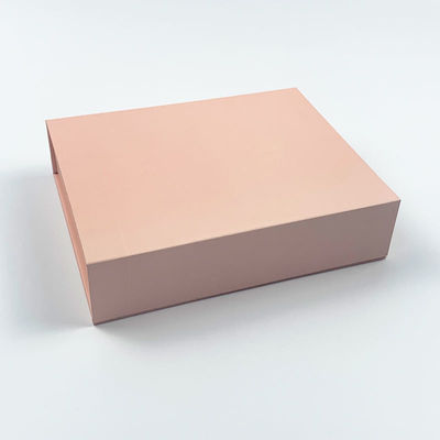 Folding Pink Lingerie Scarf Packaging Boxes Custom Size